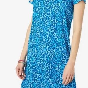NWT Lilly Pulitzer Etta Dress Oyster Bay Navy Size XS